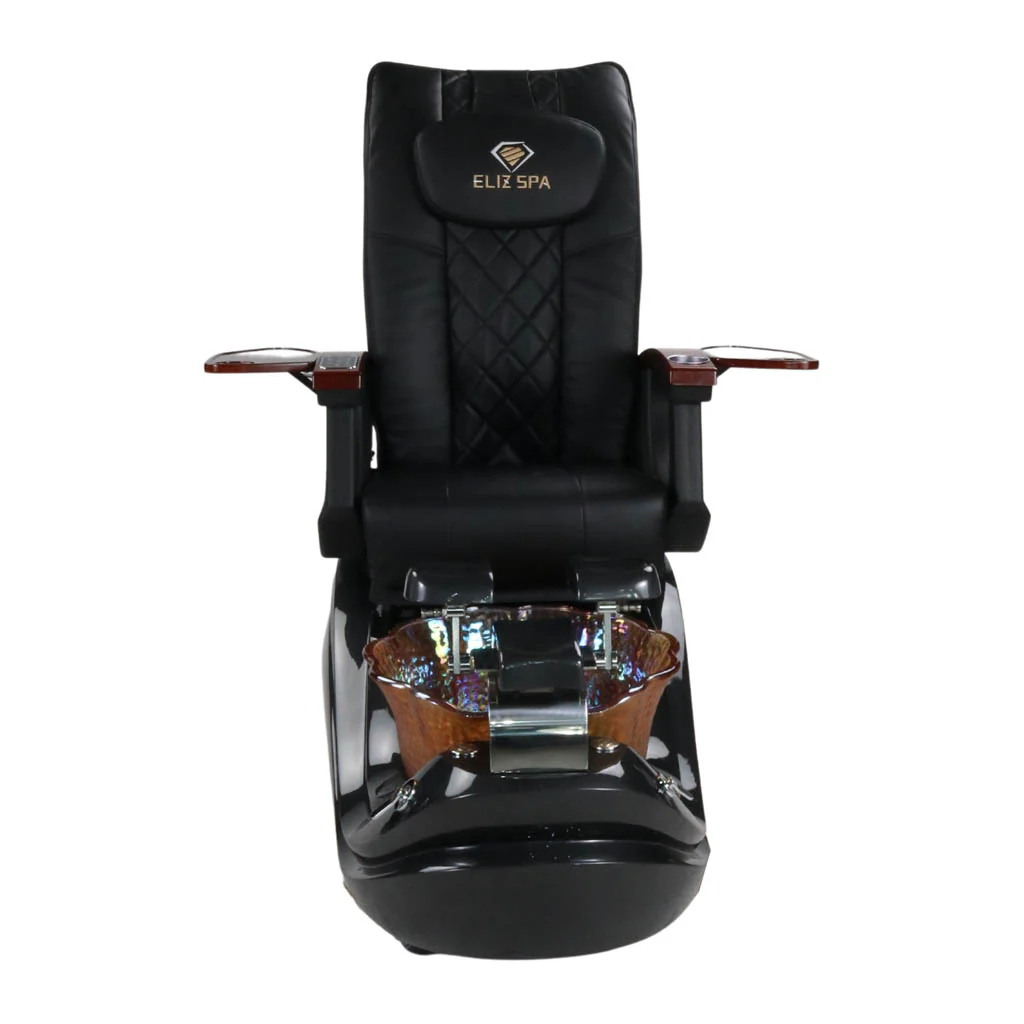 Pedicure Spa Chair - Phoenix (Wood | Black | Black) - Image 2