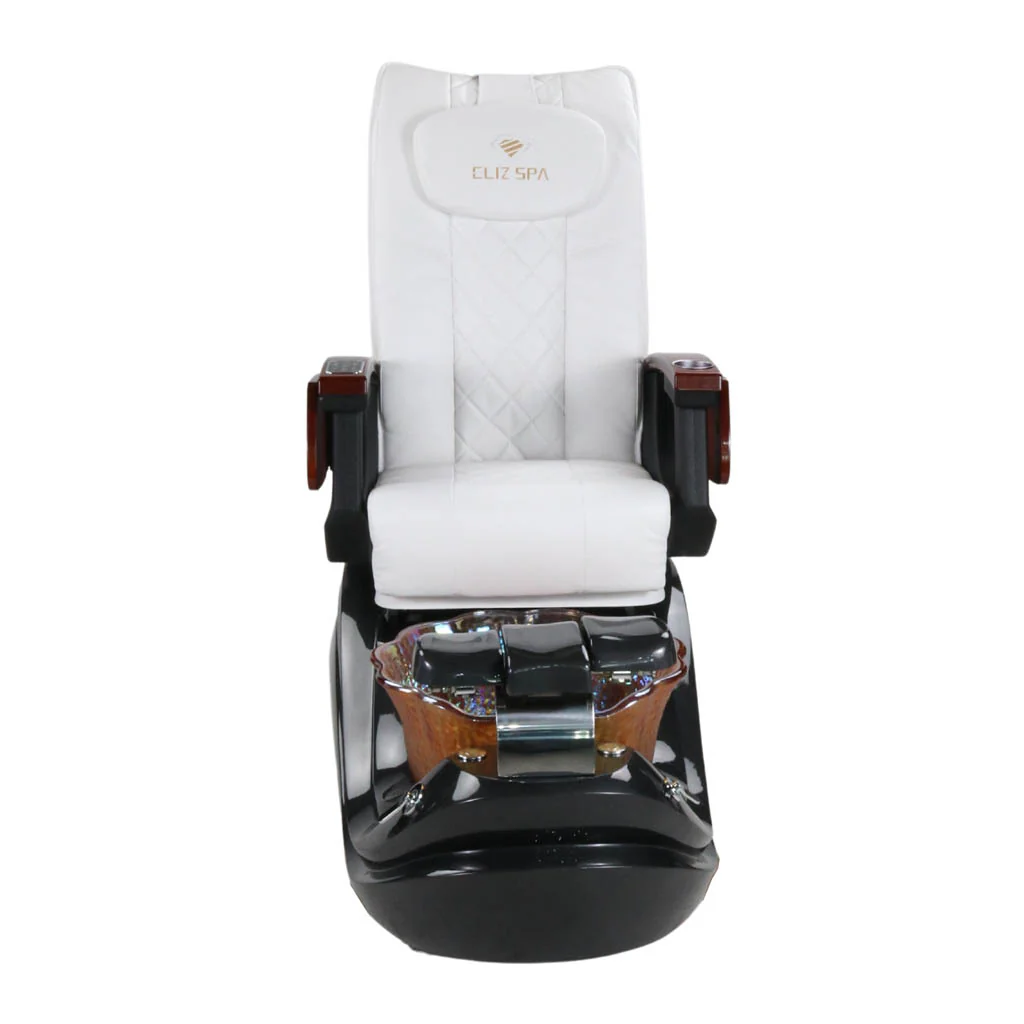 Pedicure Spa Chair - Phoenix (Wood | White | Black) - Image 5