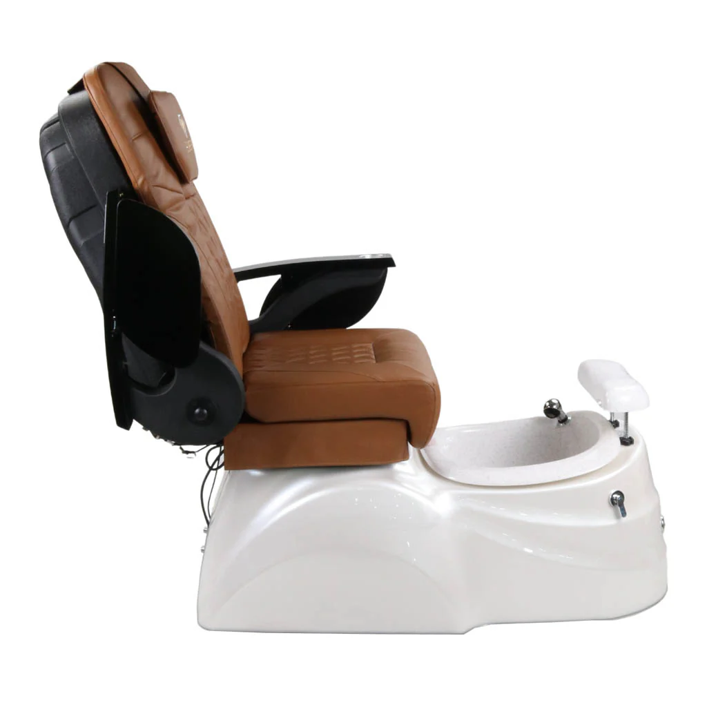 Pedicure Spa Chair - Quartz (Black | Cappuccino | White) - Image 7