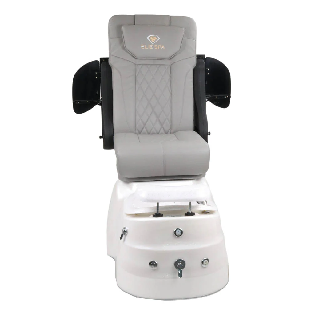 Pedicure Spa Chair - Quartz (Black | Grey | White) - Image 5