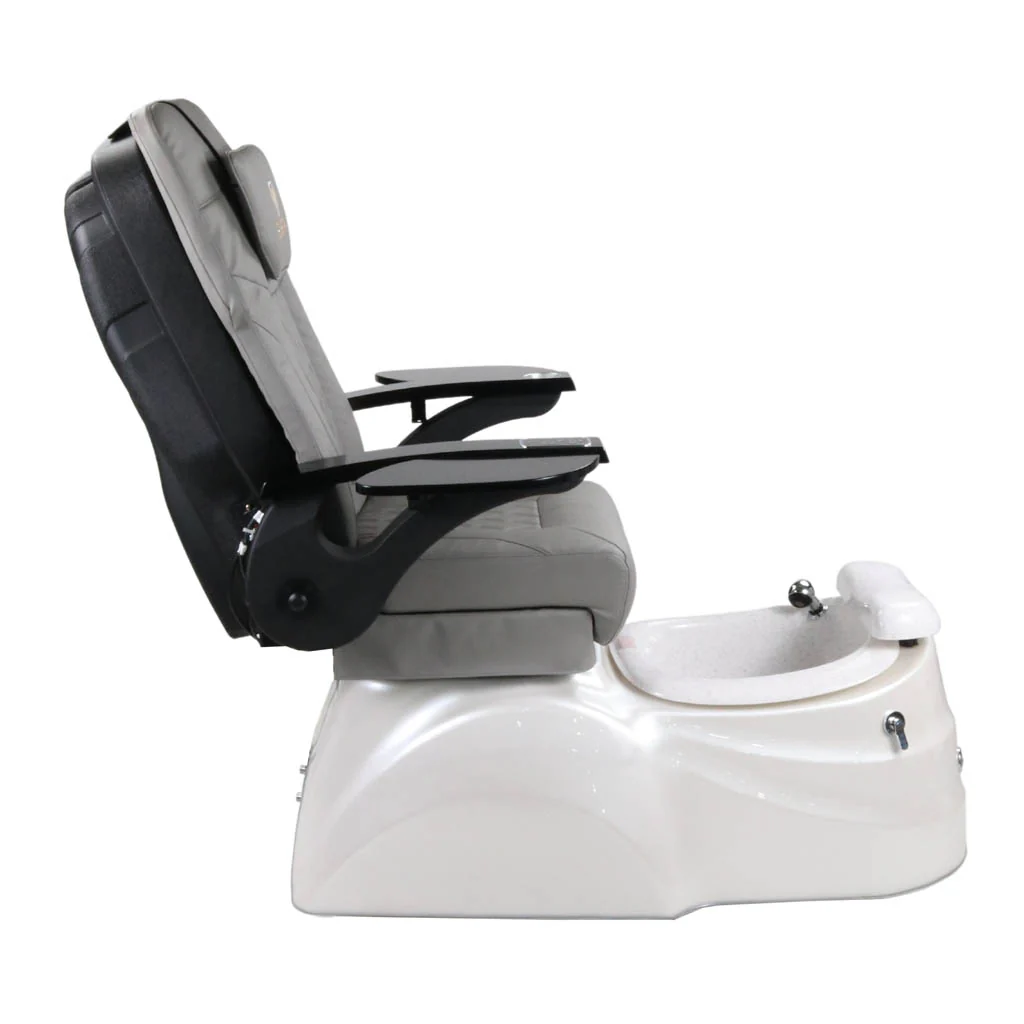 Pedicure Spa Chair - Quartz (Black | Grey | White) - Image 8