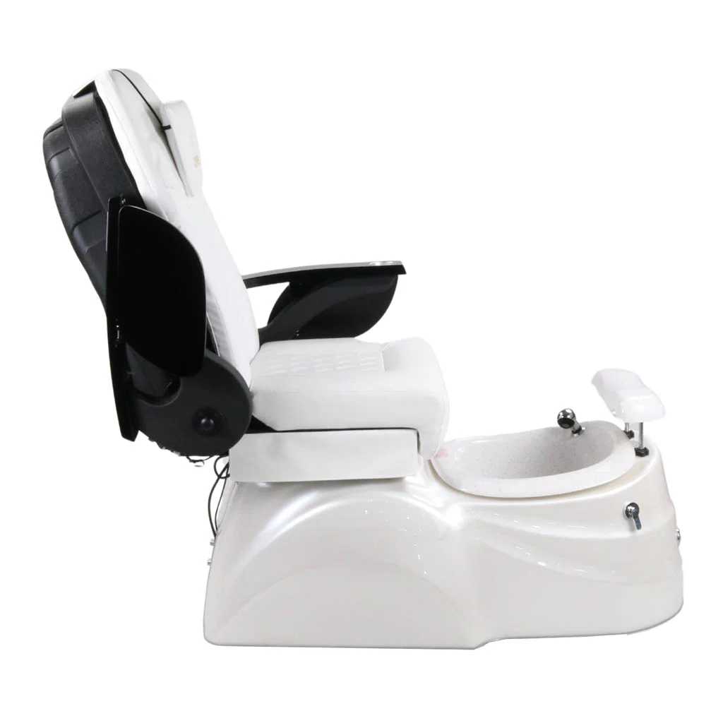 Pedicure Spa Chair - Quartz (Black | White | White) - Image 5
