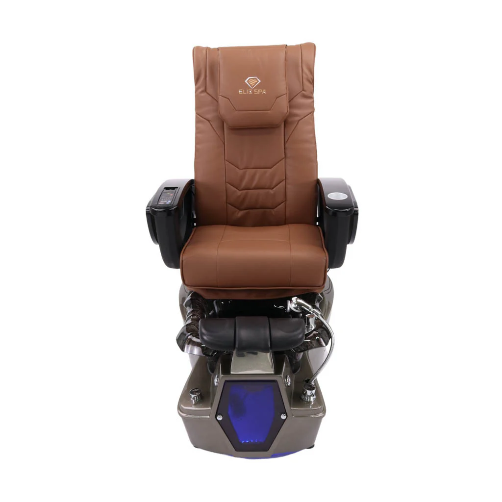 Pedicure Spa Chair - Shadow (Black | Cappuccino | Dark Grey) - Image 2