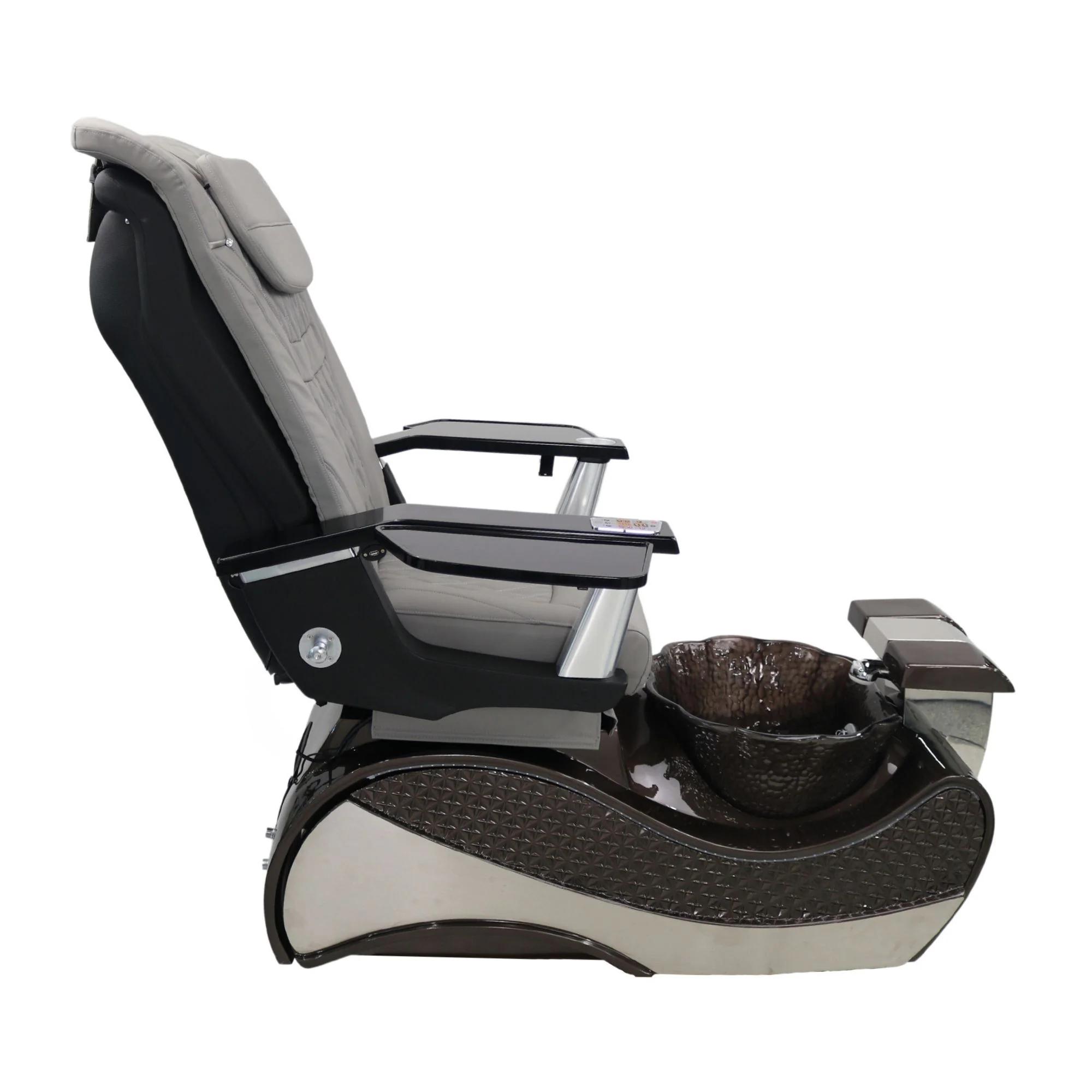 Pedicure Spa Chair - Stella (Black | Grey | Brown) - Image 3