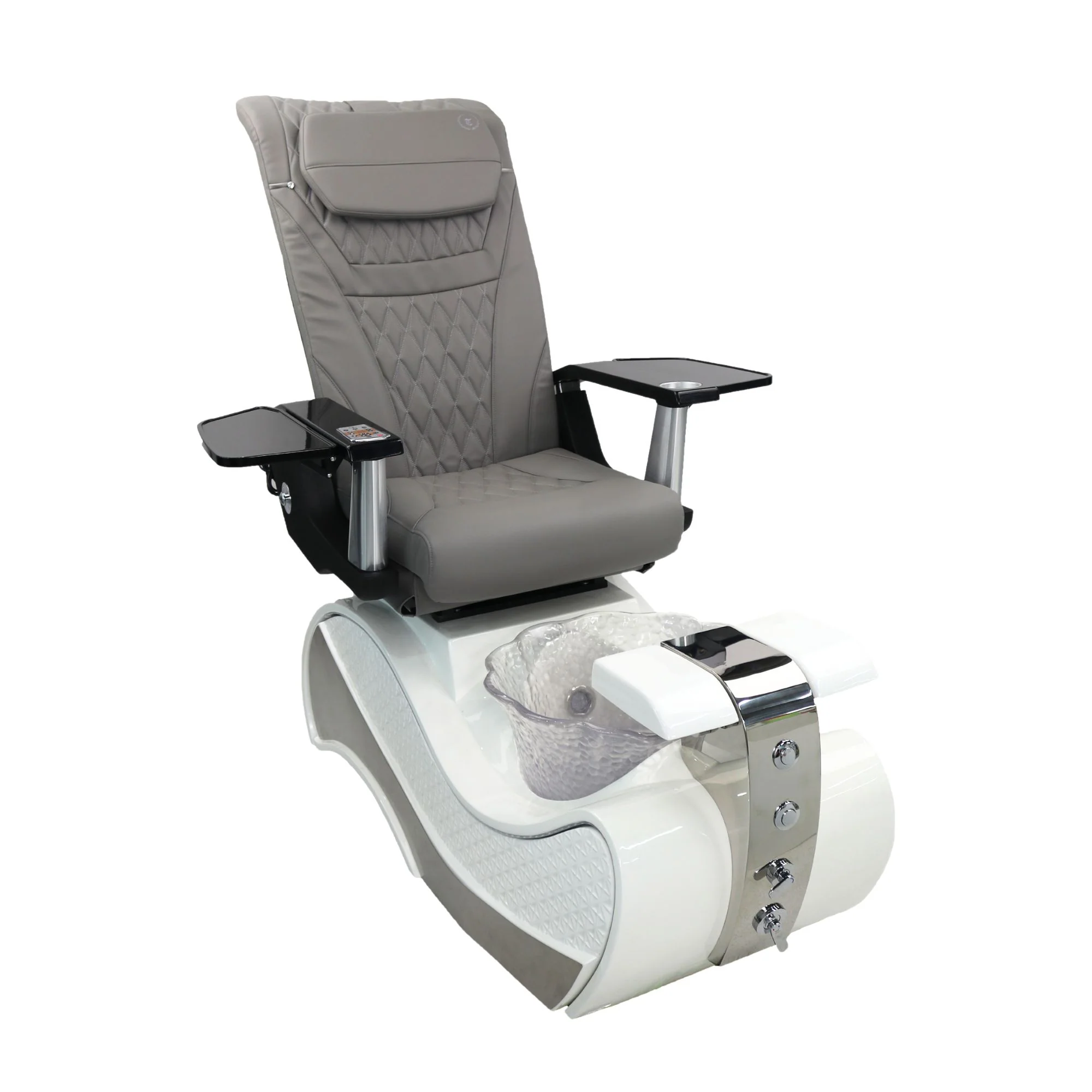 Pedicure Spa Chair - Stella (Black | Grey |  White) - Image 2