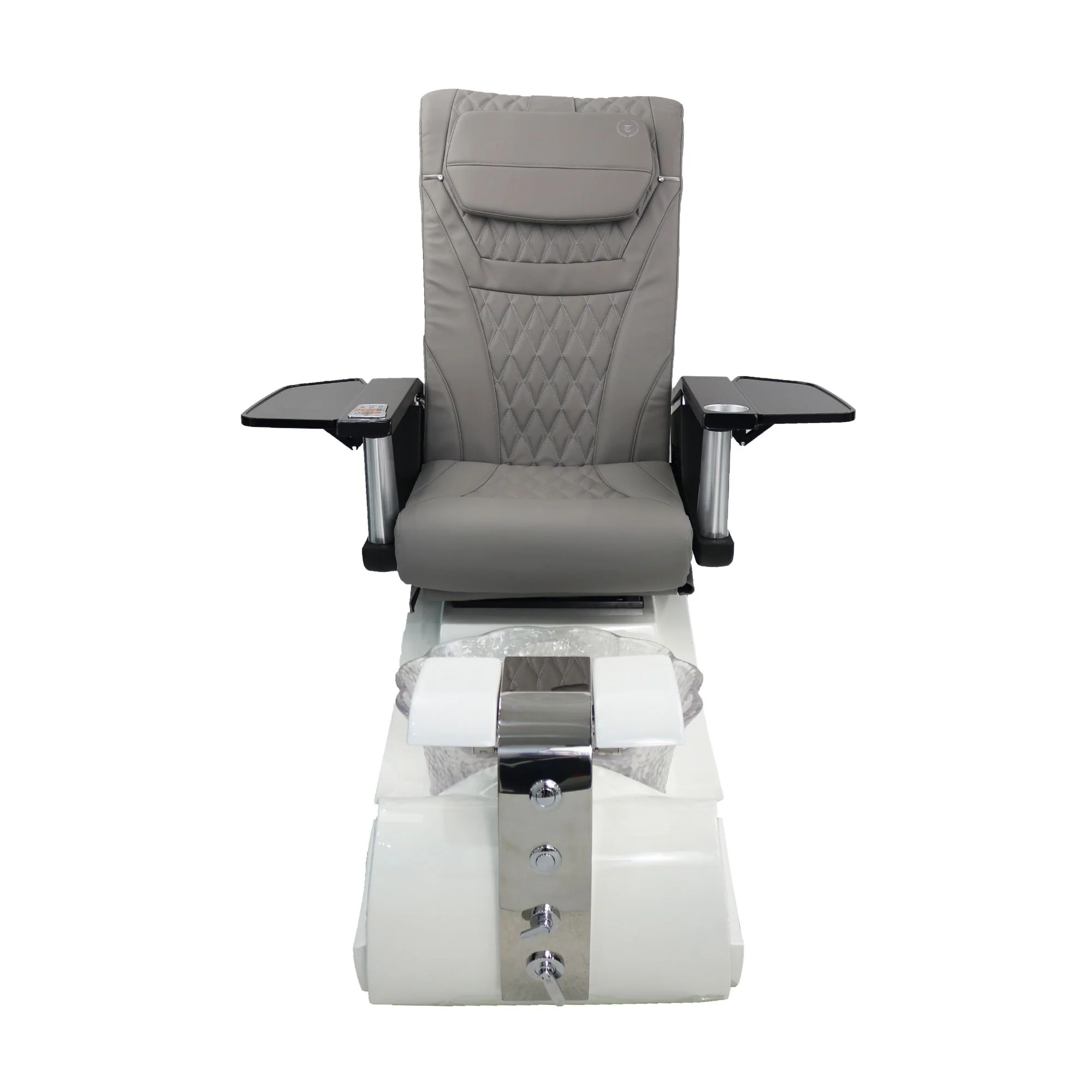 Pedicure Spa Chair - Stella (Black | Grey |  White) - Image 4