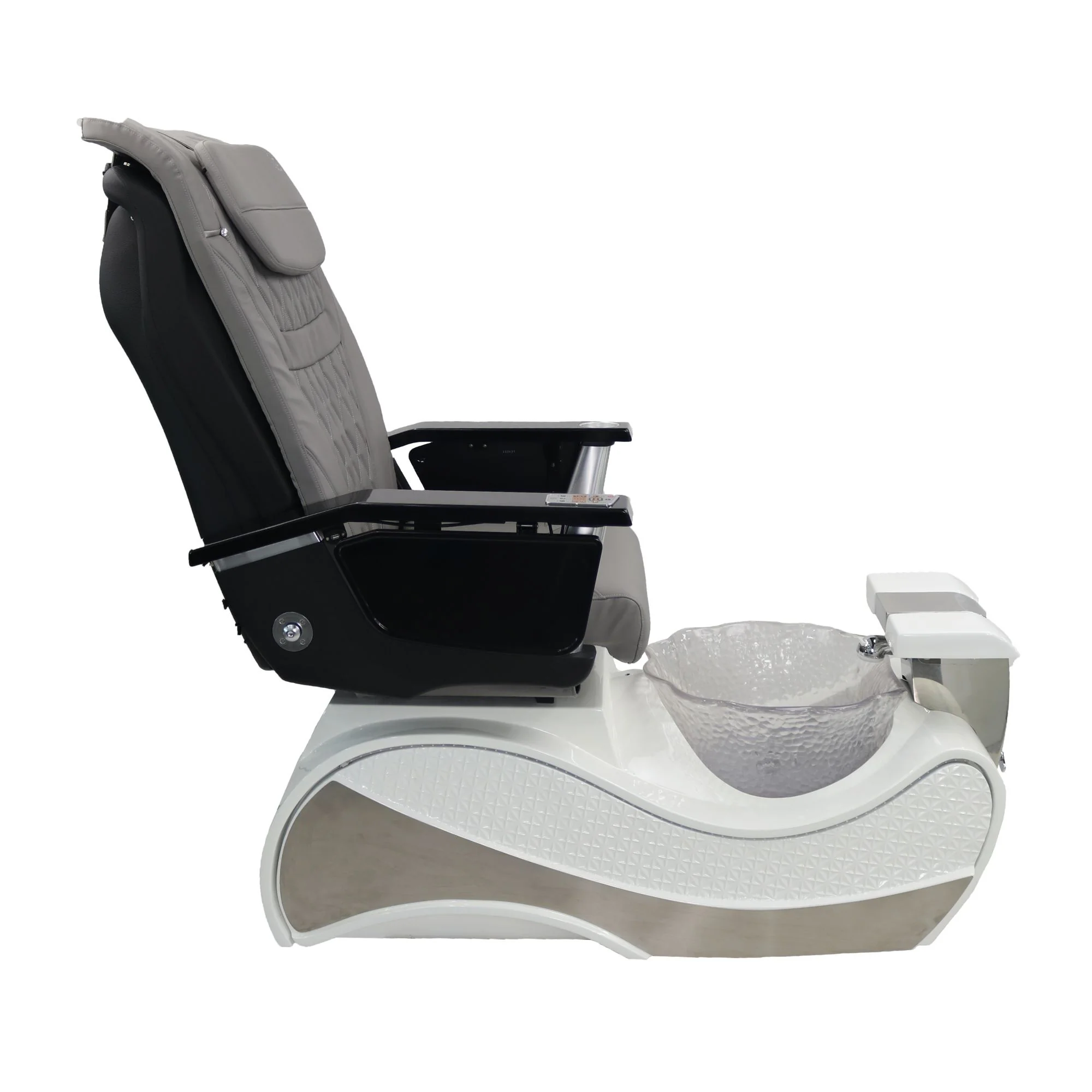 Pedicure Spa Chair - Stella (Black | Grey |  White) - Image 5