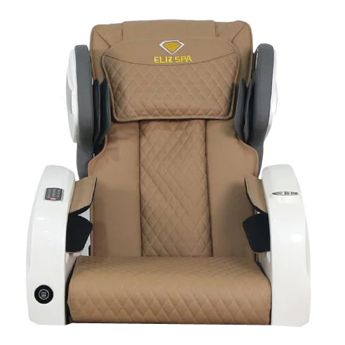 Pedicure Spa Chair - Titus (White | Beige | White) - Image 4