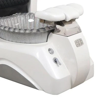 Pedicure Spa Chair - Titus (White | Beige | White) - Image 7