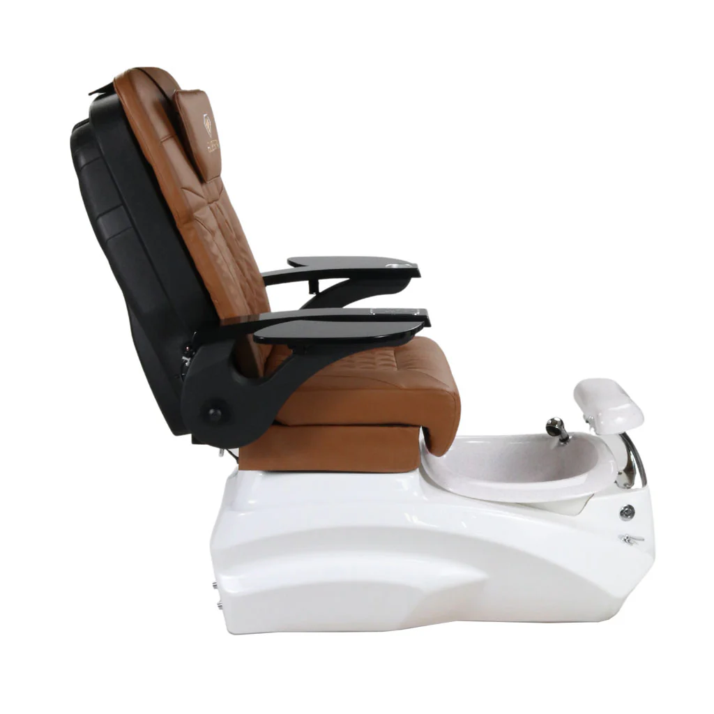Pedicure Spa Chair - Zeta (Black | Cappuccino | White) - Image 3