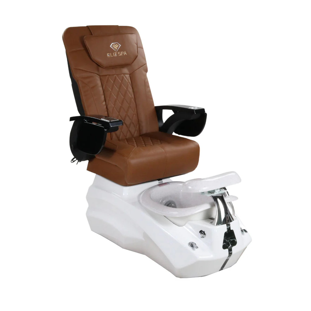 Pedicure Spa Chair - Zeta (Black | Cappuccino | White) - Image 4