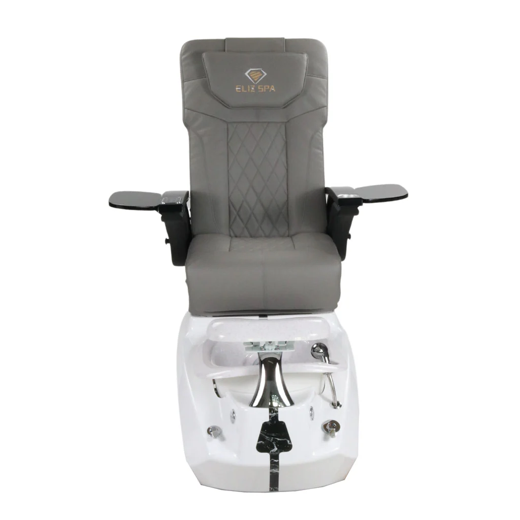 Pedicure Spa Chair - Zeta (Black | Grey | White) - Image 2