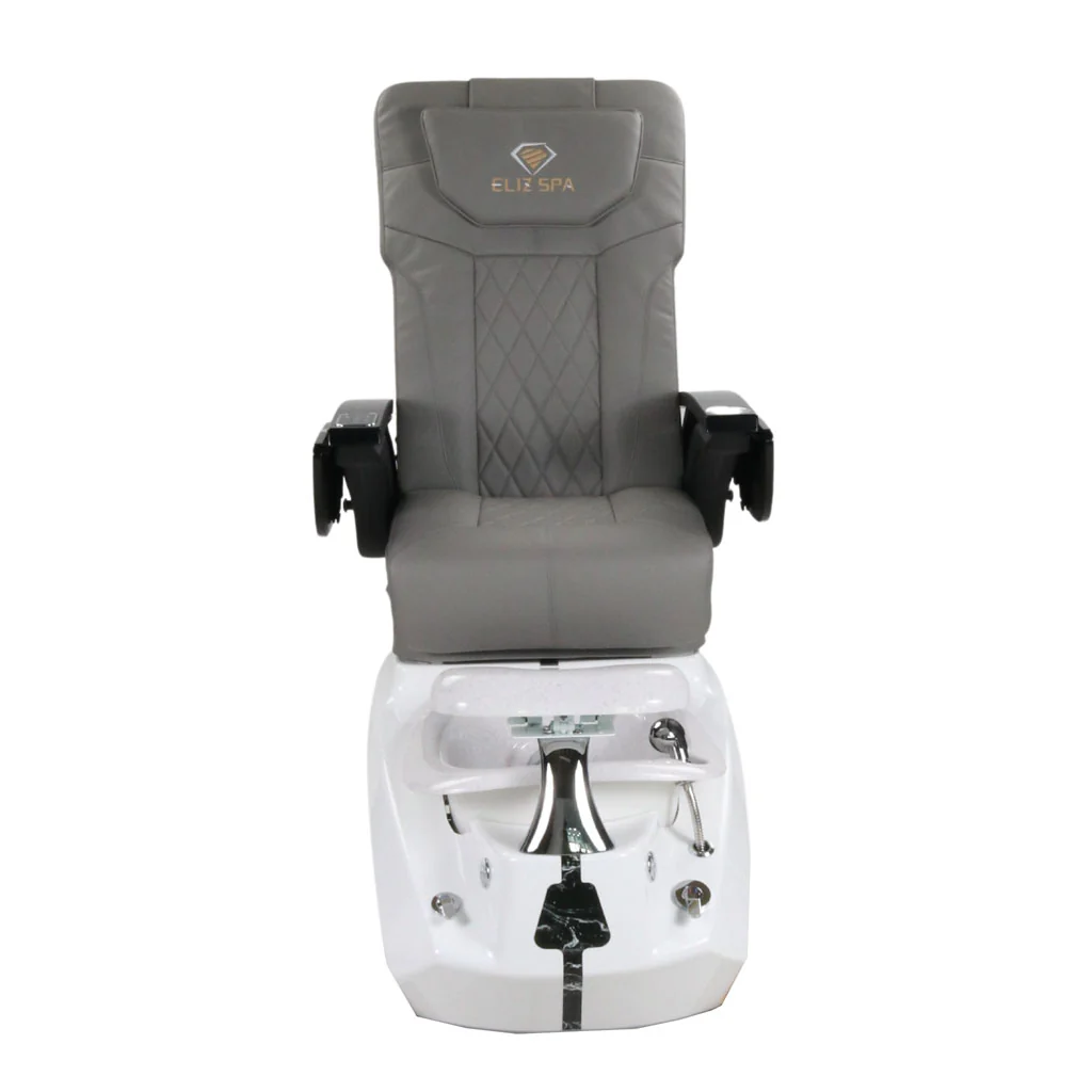 Pedicure Spa Chair - Zeta (Black | Grey | White) - Image 5