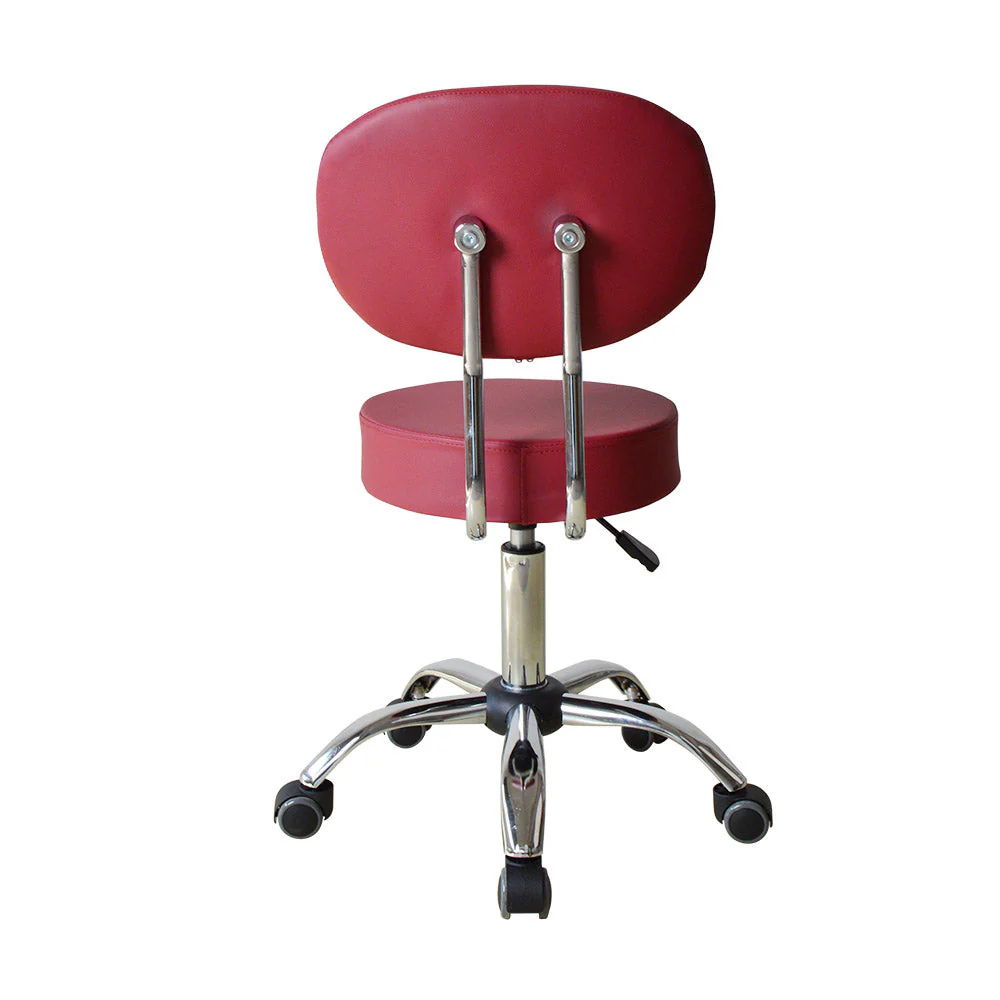Pedicure Stool Premium - GY2111 Burgundy - Image 4