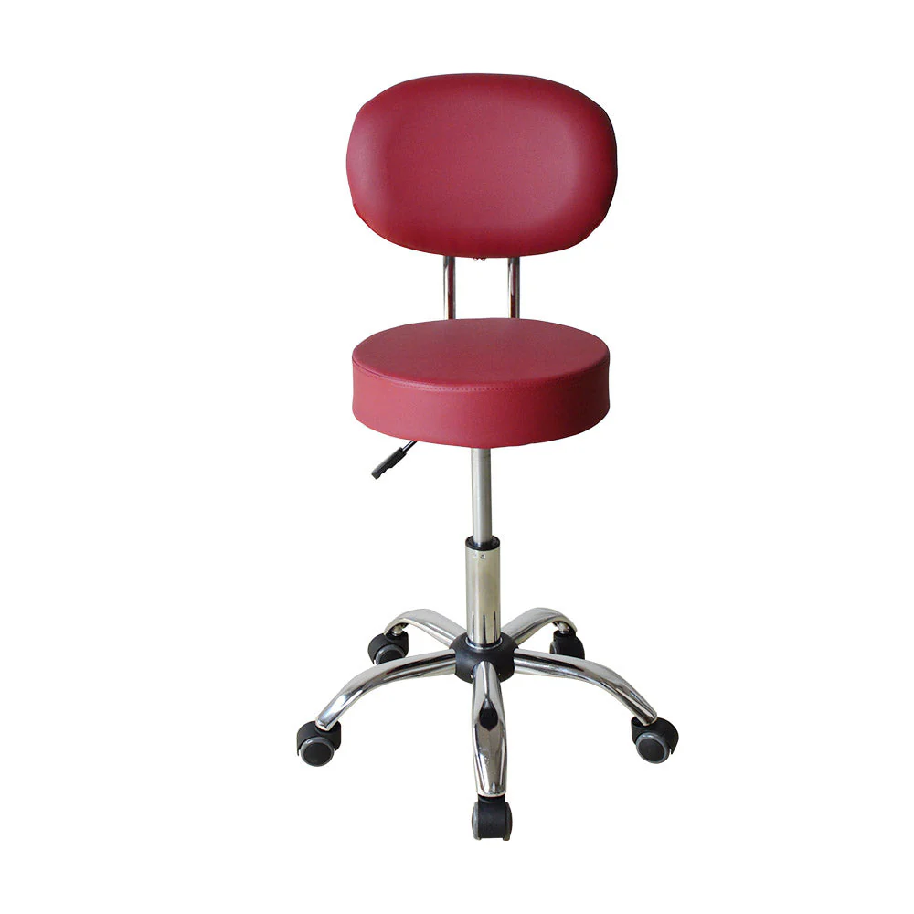 Pedicure Stool Premium - GY2111 Burgundy - Image 7
