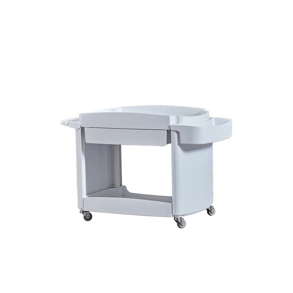Pedicure Trolley White 1 Shelf - Image 2