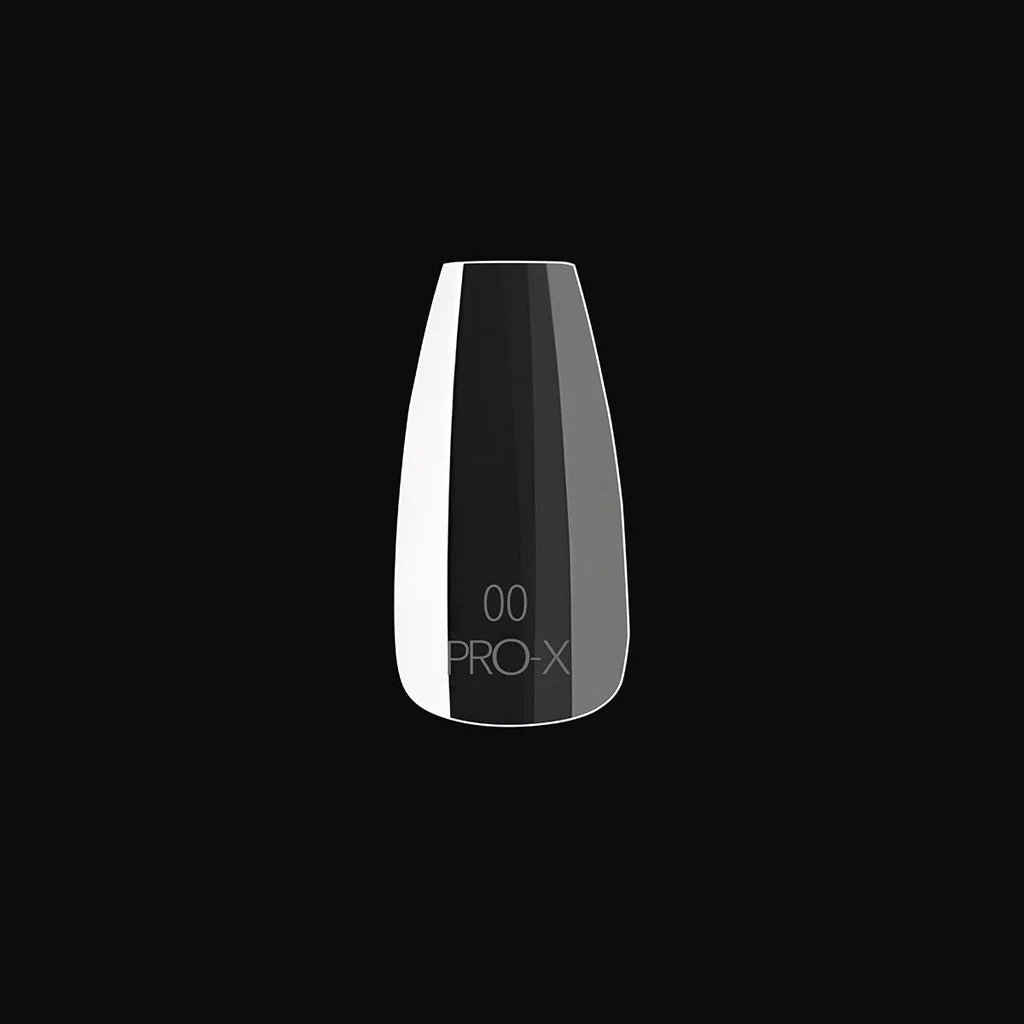 Pro-X Soft Gel Nail Tips - 14 Coffin Medium - Image 5