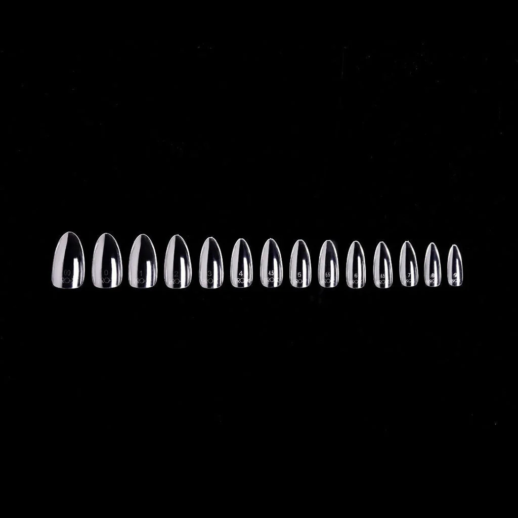 Pro-X Soft Gel Nail Tips - 20 Almond Medium - Image 4