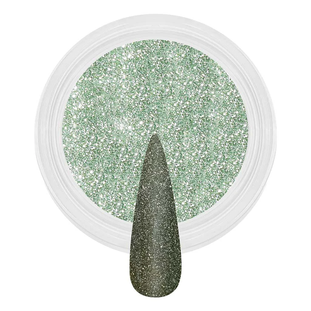 Reflective Dip & Acrylic Powder - D146 Sage Star - Image 2