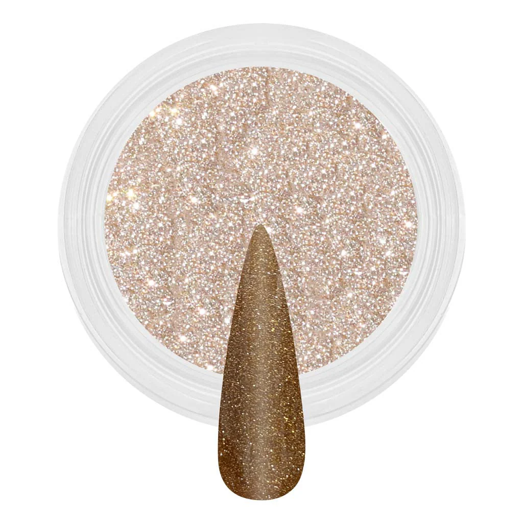 Reflective Dip & Acrylic Powder - D149 Champagne Bubbles - Image 2