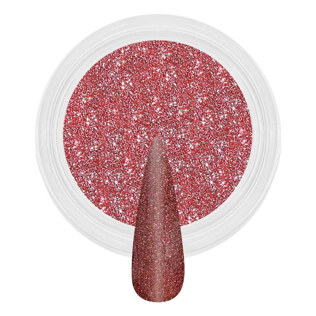 Reflective Dip & Acrylic Powder - D152 Coral-light - Image 2