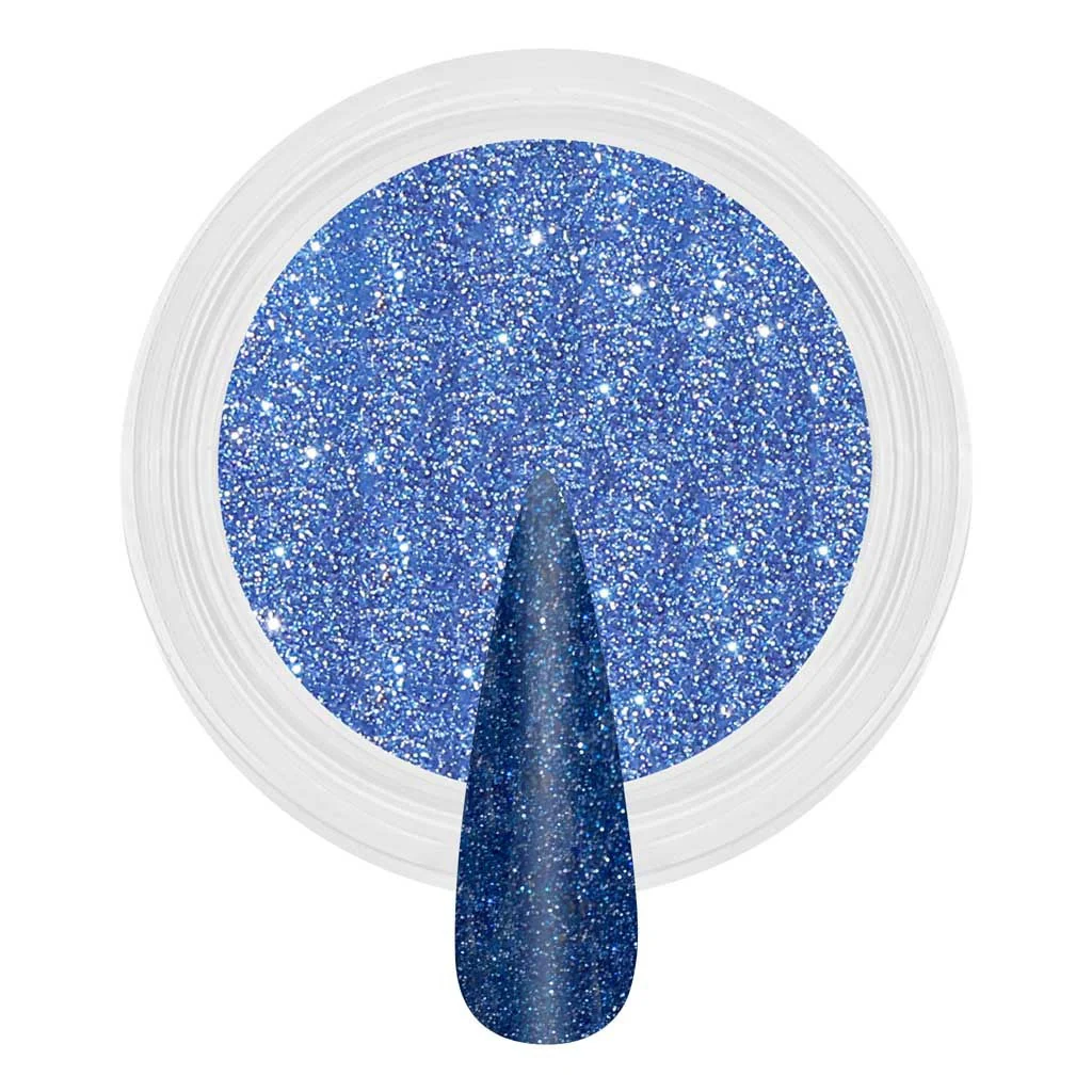 Reflective Dip & Acrylic Powder - D165 Sapphire - Image 2