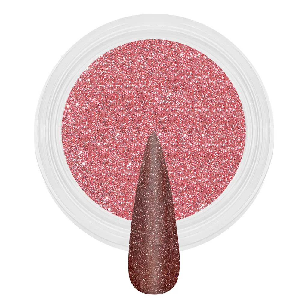 Reflective Dip & Acrylic Powder - D177 Dusty Rose - Image 2