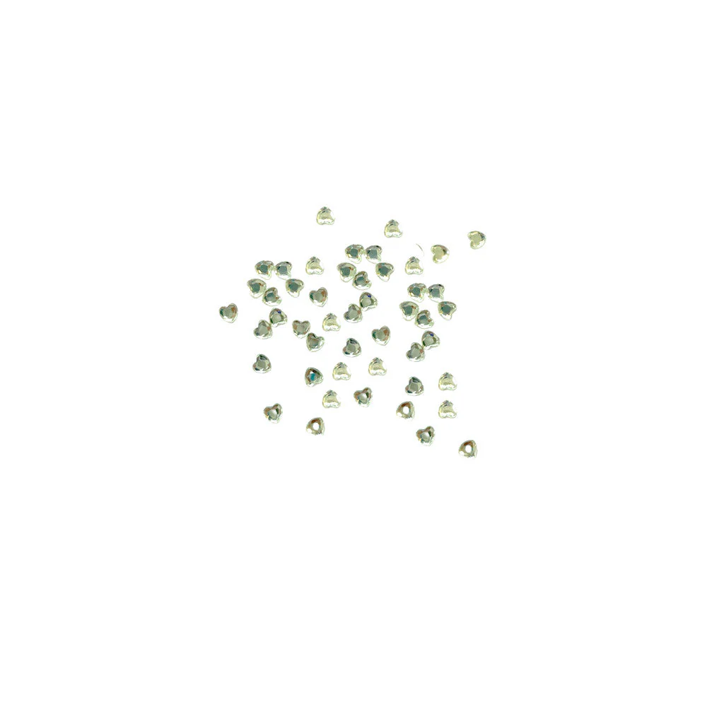 Rhinestone Heart Green - Image 2