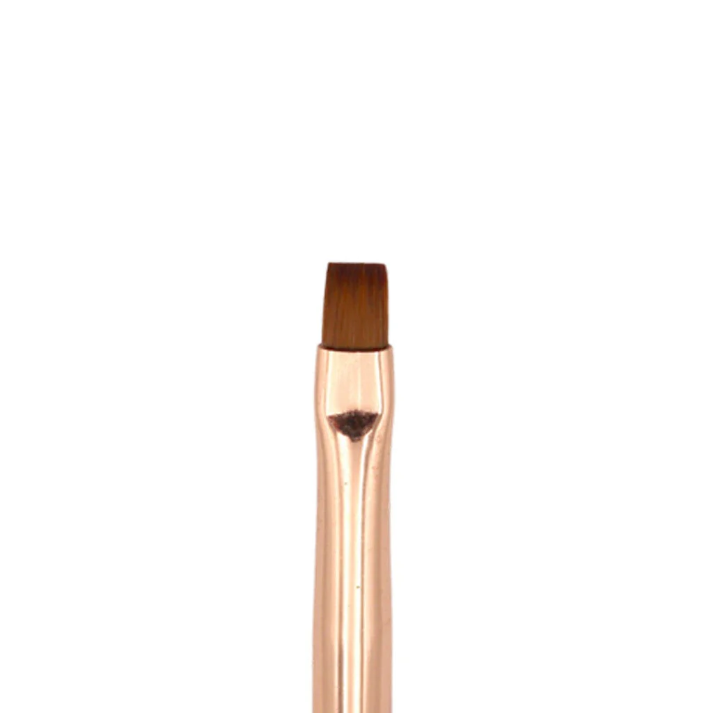 Rose Gold Crystal Flat Brush - Image 2