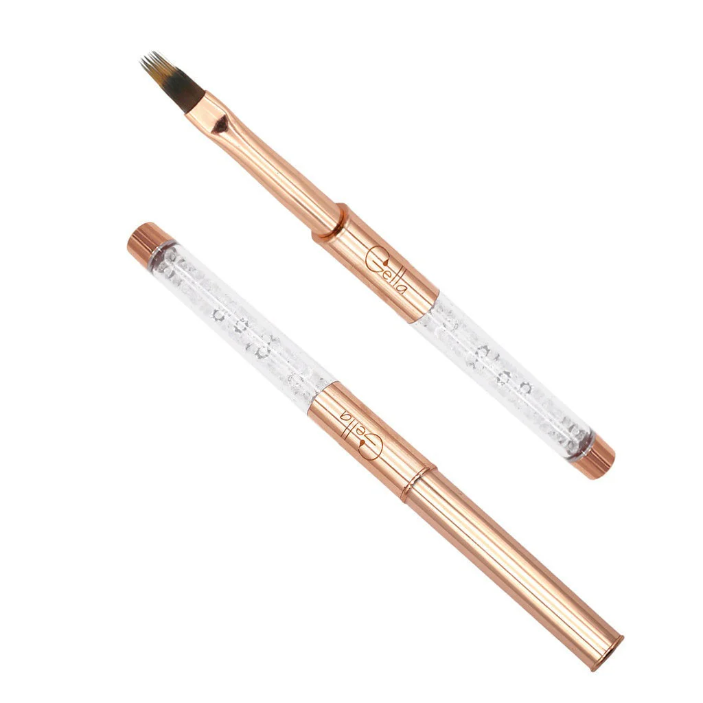 Rose Gold Crystal Ombre Brush - Image 3