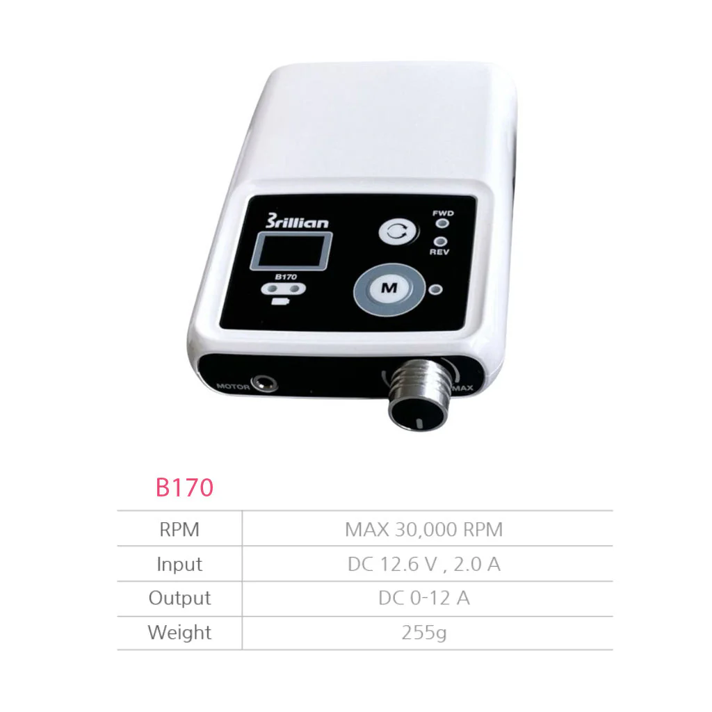 Brillian B170 Portable Micro Motor Drill - White (H175) - Image 5