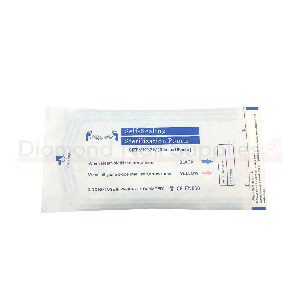 Self Sealing Sterilization Pouch Short 90 x 190mm - Image 2