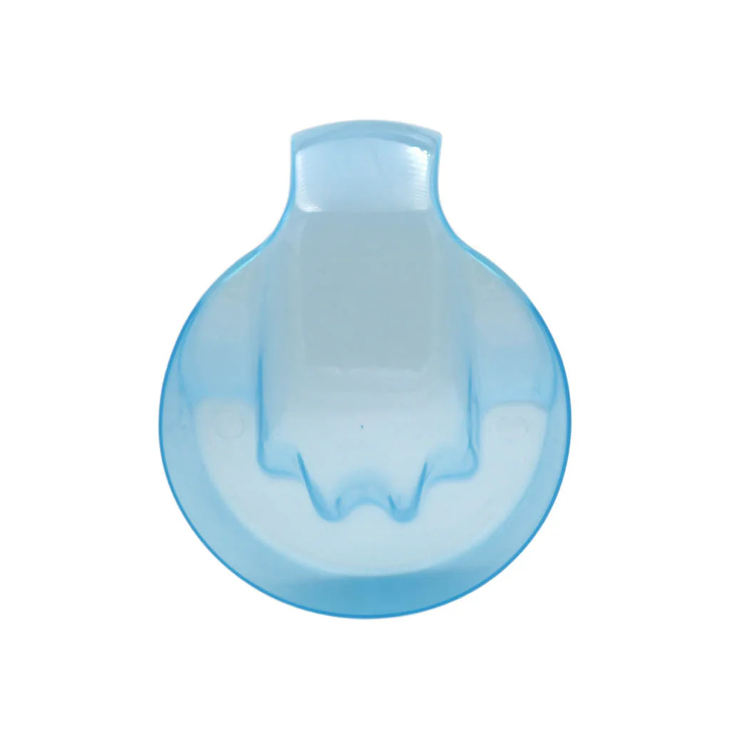 Soak Off Manicure Bowl with Handle Clear Blue - Image 2