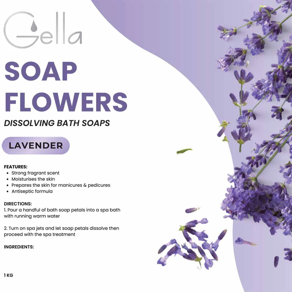 Soap Flowers - Lavender 1kg - Image 2