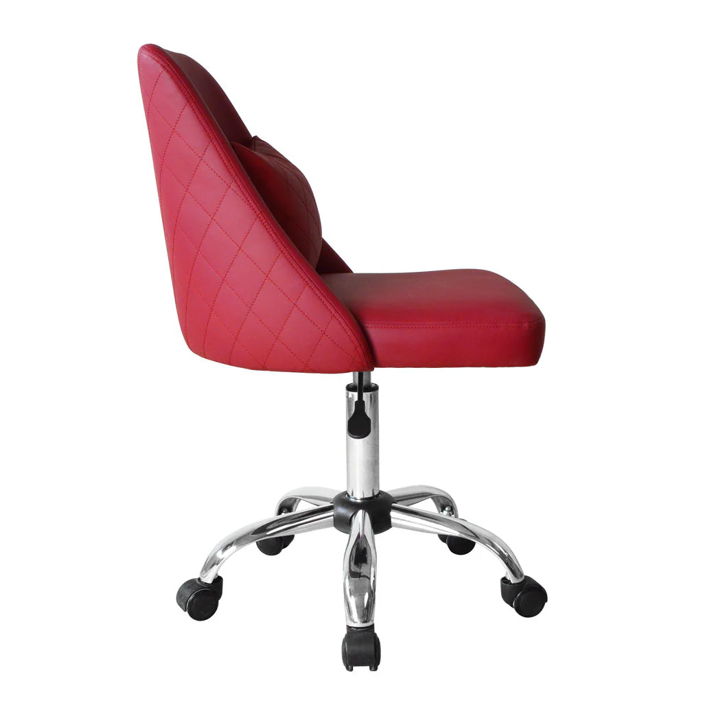 Technician Chair Deluxe - GY628C Burgundy - Image 3