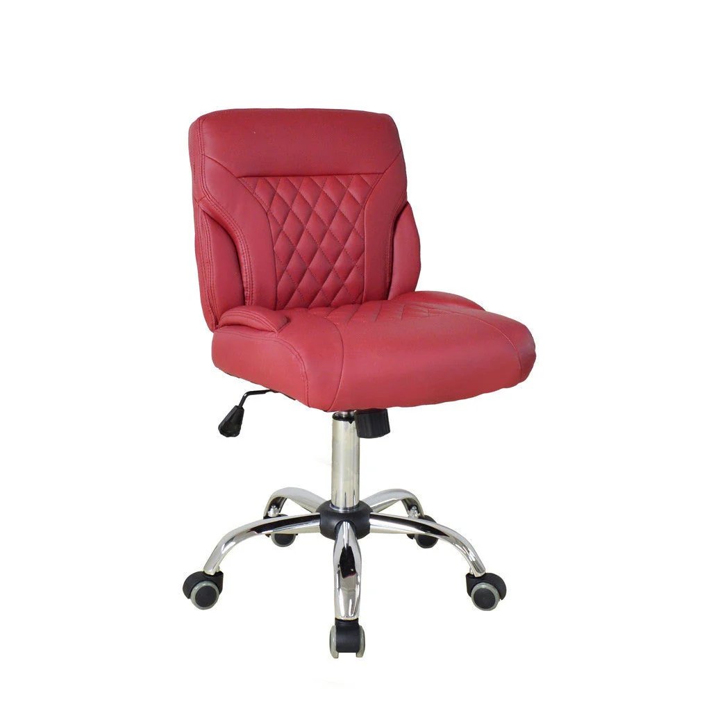 Technician Chair - GY2133 Burgundy - Image 2
