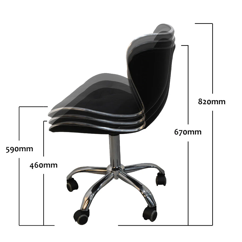 Technician Chair - HT042 Black - Image 5