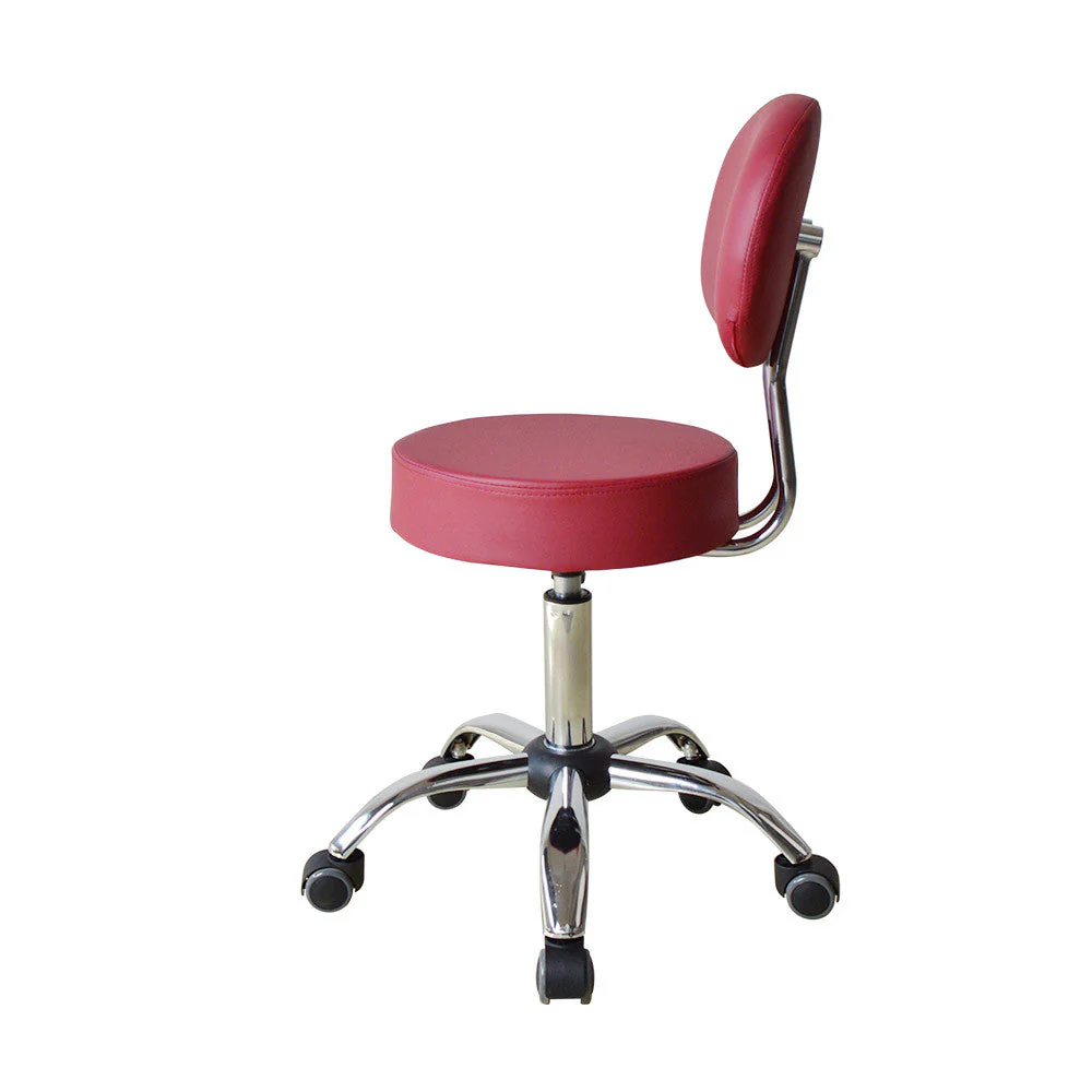 Technician Chair Premium - GY2111 Burgundy - Image 4