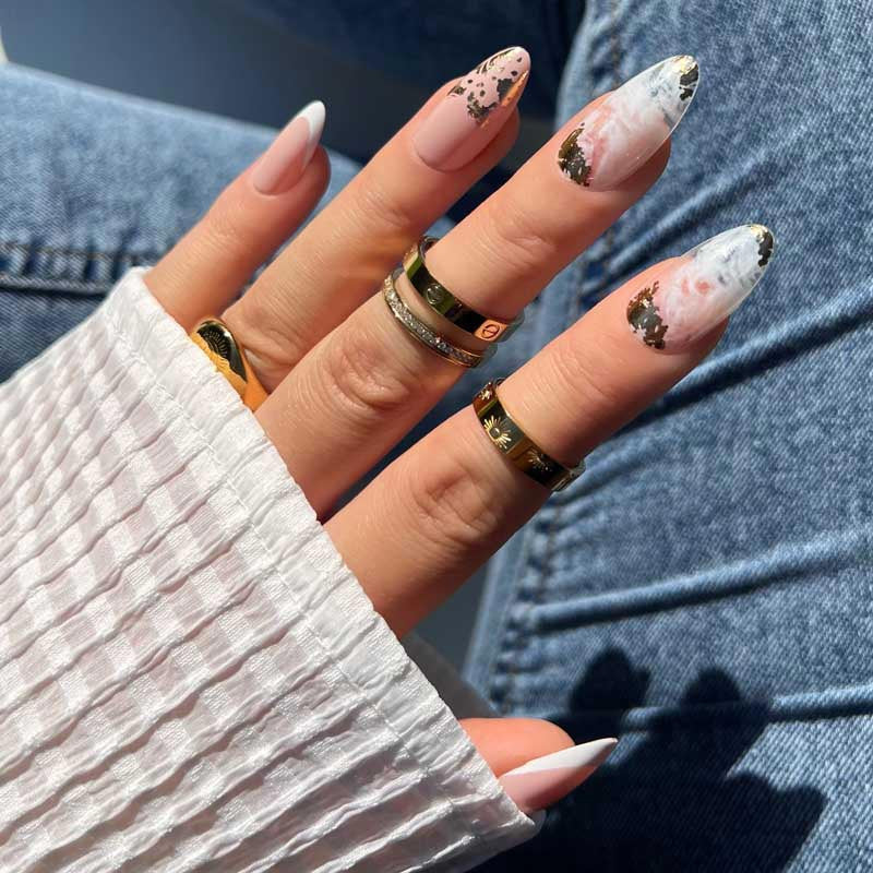 xPress Pro Press-On Nail Tips - XPAM01 Blush Hour - Image 2
