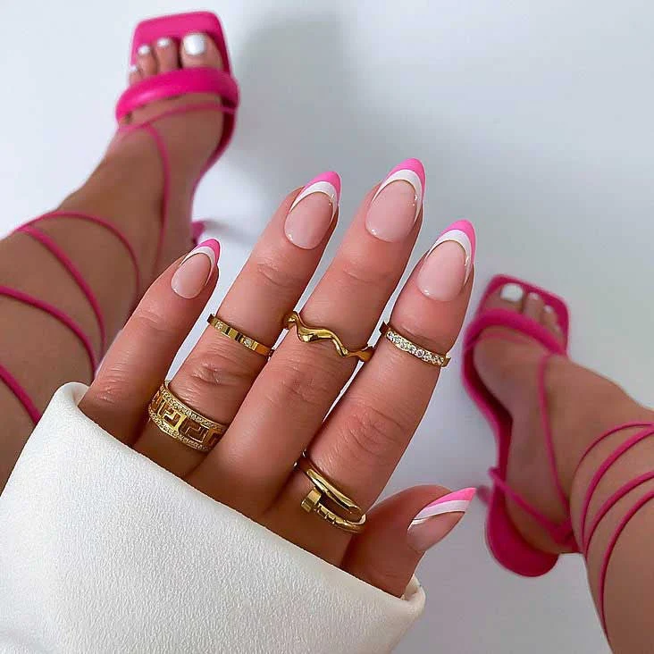 xPress Pro Press-On Nail Tips - XPAS01 Ballerina - Image 4