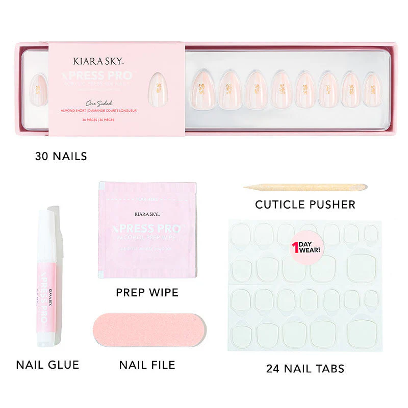 xPress Pro Press-On Nail Tips - XPAS03 One Sided - Image 4