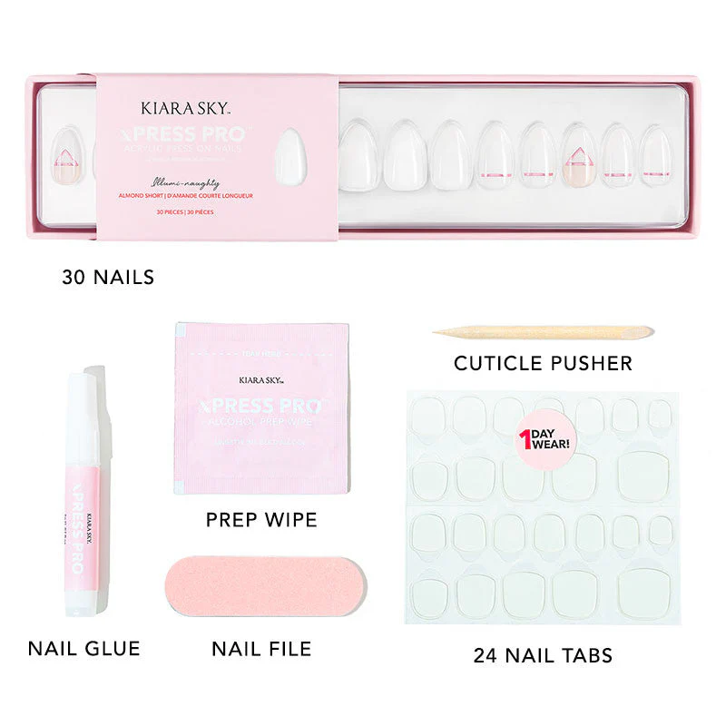 xPress Pro Press-On Nail Tips - XPAS04 lllumi-naughty - Image 3