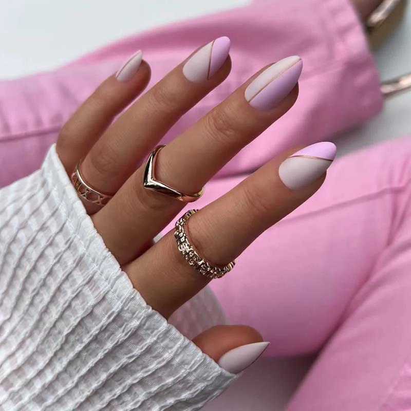 xPress Pro Press-On Nail Tips - XPAS05 Double Standard - Image 3