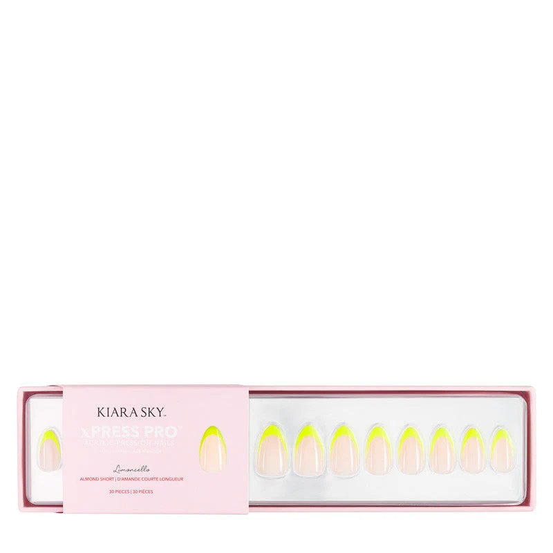 xPress Pro Press-On Nail Tips - XPAS06 Limoncello - Image 6