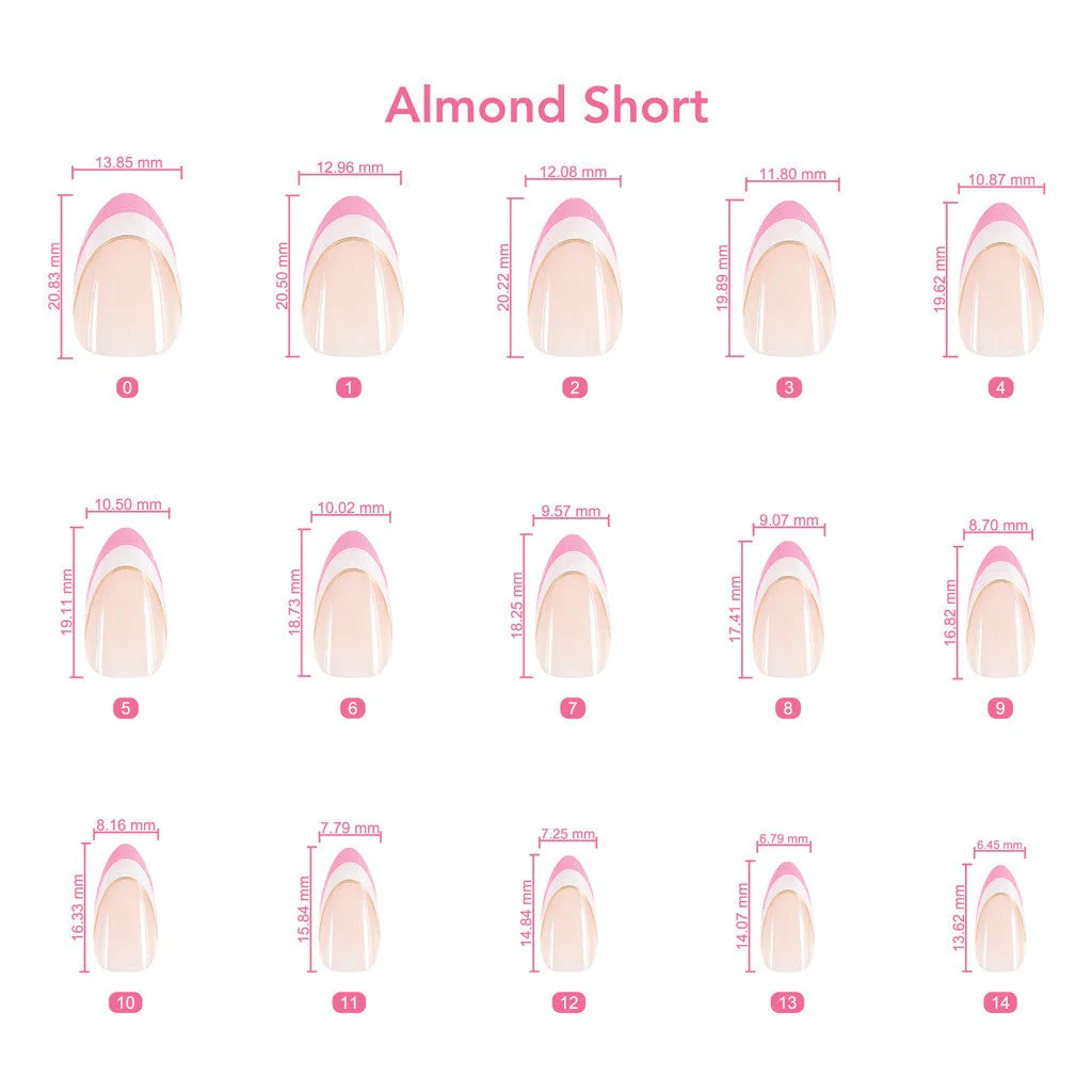 xPress Pro Press-On Nail Tips - XPAS06 Limoncello - Image 7