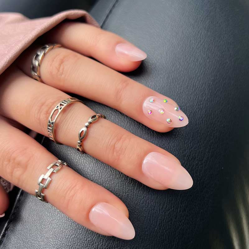 xPress Pro Press-On Nail Tips - XPAS07 Subtle Hint - Image 3