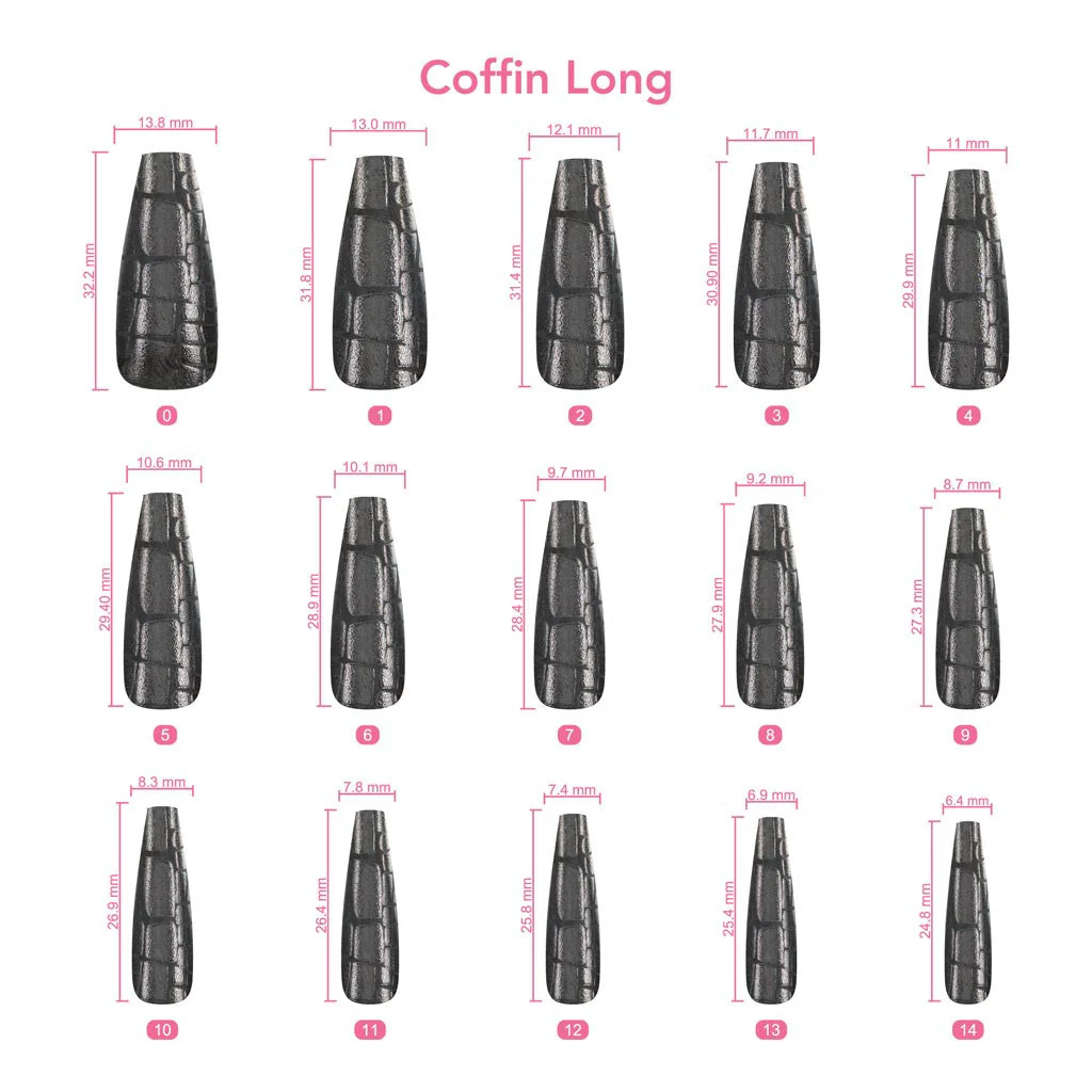 xPress Pro Press-On Nail Tips - XPCL01 Steal the Show - Image 6