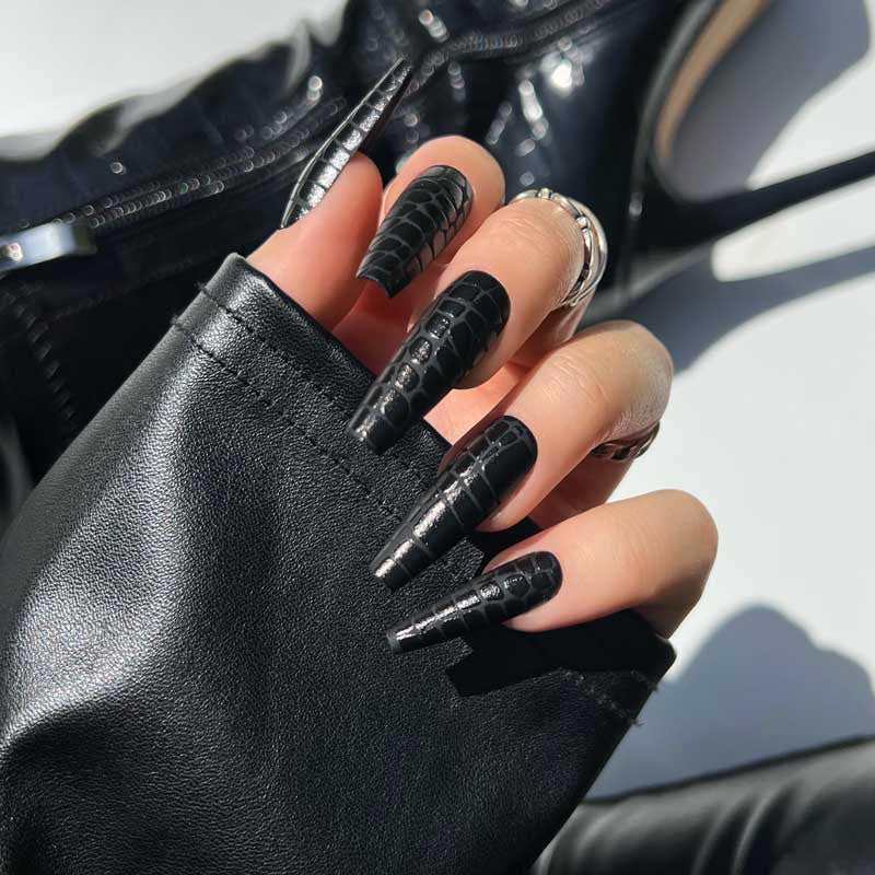 xPress Pro Press-On Nail Tips - XPCL02 Dark Soul - Image 2