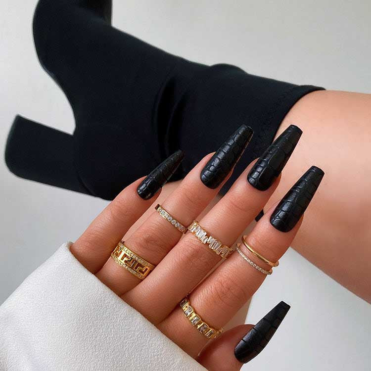 xPress Pro Press-On Nail Tips - XPCL02 Dark Soul - Image 3
