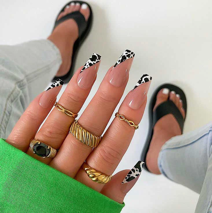 xPress Pro Press-On Nail Tips - XPCM05 Moo out the way! - Image 2